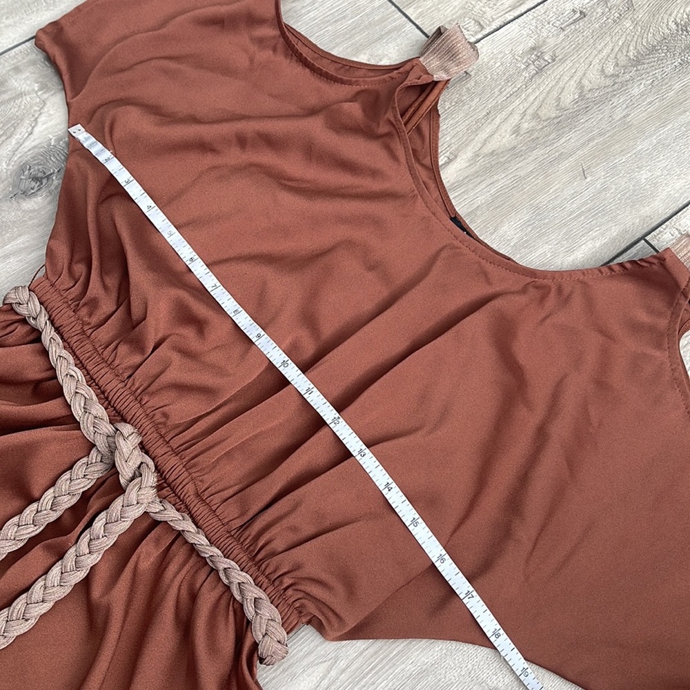 XOXO Women’s Brown Dress Size S - Picture 7 of 13